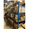 Image 1 : Commercial assorted warehouse pallet racking - includes  - 3 vertical uprights (approx. 8ft tall x 3