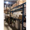 Image 2 : Commercial assorted warehouse pallet racking - includes  - 3 vertical uprights (approx. 8ft tall x 3