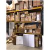 Image 1 : Commercial assorted warehouse pallet racking - includes  - 3 vertical uprights (approx. 10ft tall x