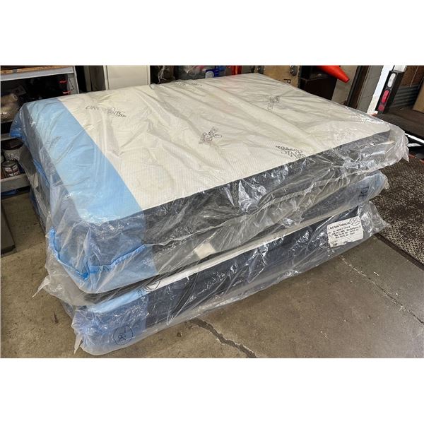 Group of 3 assorted DOUBLE mattresses/ including Sheng 2  & Tofino firm 2 