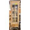 Image 1 : Single glass door tall cabinet (approx.19in W 13in D 59in H)