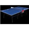Image 1 : Folding ping pong table w/rackets & balls