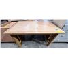 Image 1 : Maple veneer desk (48 W 28in D 30in H)