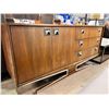 Image 2 : Jetson style walnut sideboard (approx. 66in W 18in D 31in H)