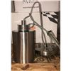 Image 2 : New Kuzco brush nickel light fixture (new in box)