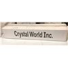 Image 3 : New Crystal World inc. decorative light fixture (new in box)