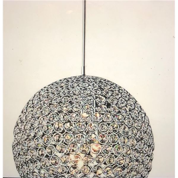 New Crystal World inc. decorative ceiling light fixture (new in box - slight small than 491)