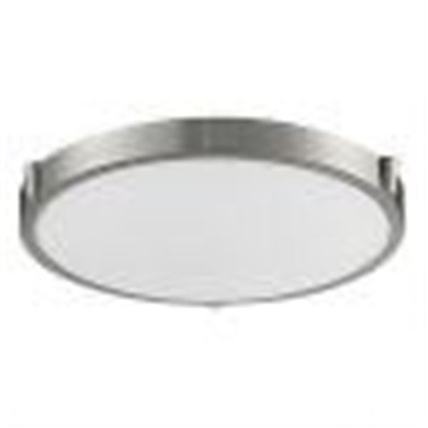 New single Kuzco Lighting brushed nickel decorative ceiling light