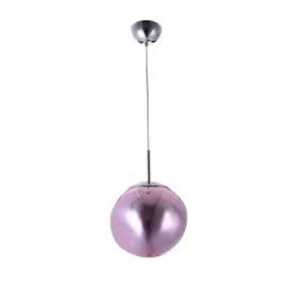 Single Bethel decorative light fixture - purple