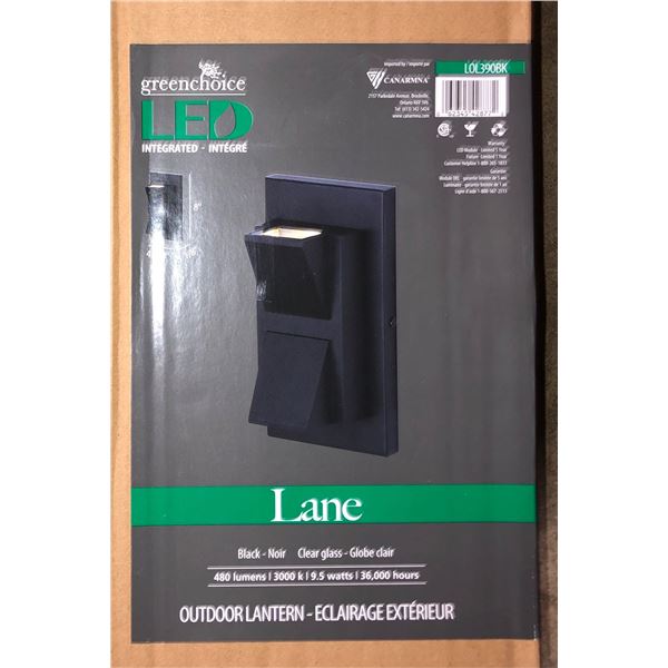 New Lane outdoor lantern wall light