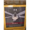 Image 2 : Set of 2 NEW Preston 52" ceiling fans (in boxes)