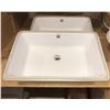 Image 2 : Set of 4 white basins / ceramic sinks