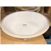 Image 2 : Set of 3 round white ceramic sinks