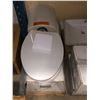 Image 2 : Group of assorted bathroom items - includes toilet seat w/ tank / basins / sinks