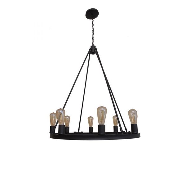 NEW single ebony bronze decorative light fixture