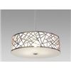 Image 1 : New Amlite Lighting frosted glass chrome decorative ceiling light