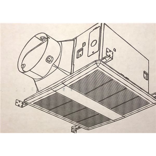 New single Ortech ventilation fan