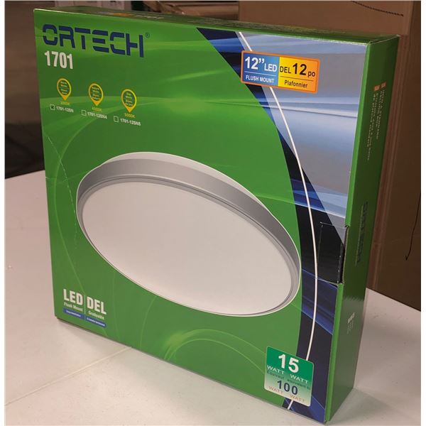 New single Ortech 12  LED flush mount