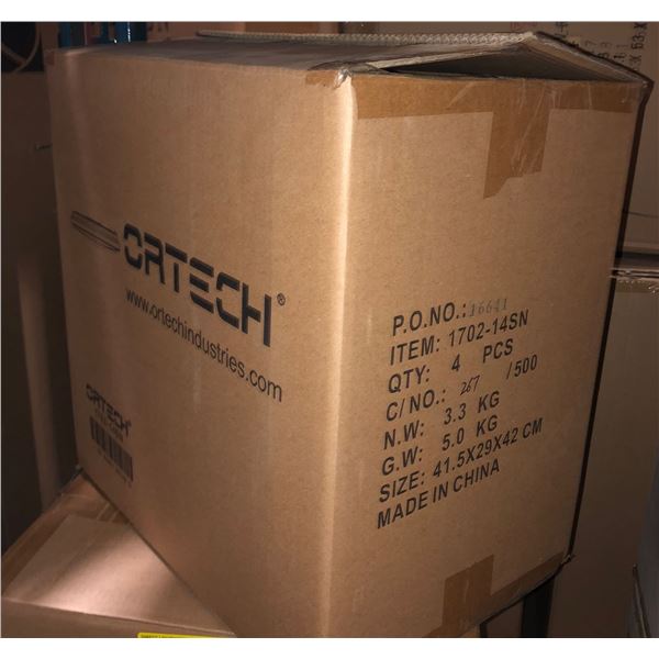 Set of 4 new Ortech 14" LED flush mounts