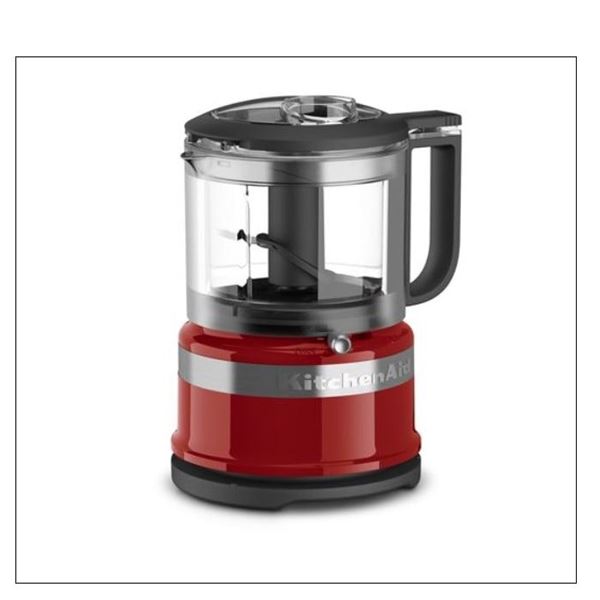 New kitchen-aid red food chopper, model KFC3516ER