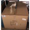 Image 2 : NEW single elegant chrome large decorative chandelier (in box)