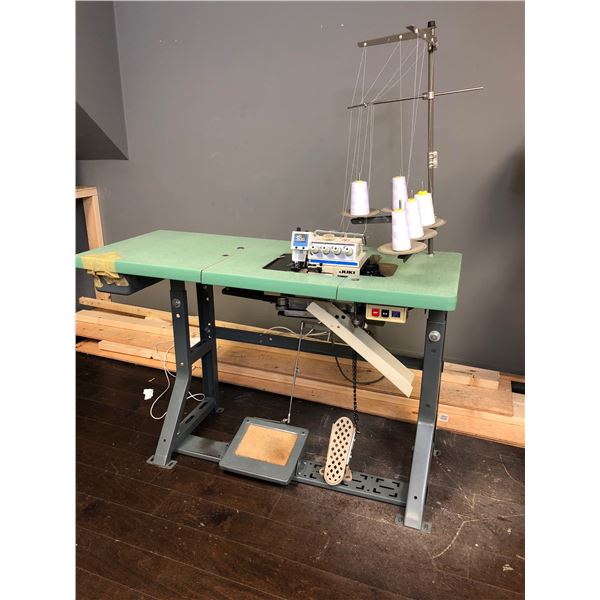 Industrial grade interlocking machine w/ table (retail $1,500)