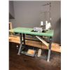 Image 1 : Industrial grade interlocking machine w/ table (retail $1,500)