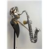 Image 2 : Set of 2 NEW saxophone player decorative items