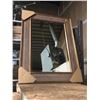 Image 1 : NEW framed decorative wall mirror (approx 3ft x 4ft)