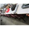 Image 1 : 6-Off White Mica 4 Top Tables - 6 X $