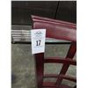 Image 2 : 11-Cherry Padded Dining Chairs - 11 X $