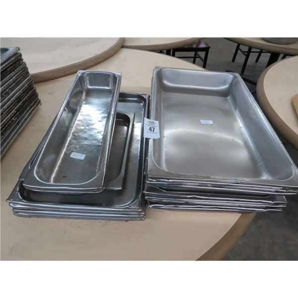 Full Insert Pans (15), + Half Size (2)