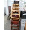 Image 1 : 7-Wood Highchair/Booster - 7 X $