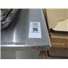 Image 2 : S/S 6' Rolling Table w/Cashier Drawer