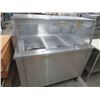 Image 1 : S/S 4' 3 Comp Rolling Electric Steam Table