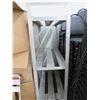 Image 1 : Aluminum 3 Shelf Dunnage Cart