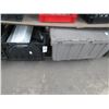 Image 1 : Bin of Table Skirts and Receipt Printers