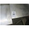 Image 2 : S/S Equipment Stand w/Backsplash and Side Table - 30" x 72"