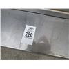 Image 2 : S/S 5' Equipment Stand w/Undershelf