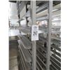 Image 2 : S/S Double Half Size Rolling Sheet Pan Cart