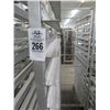 Image 2 : 2-Aluminum Sheet Pan Carts - 2 X $