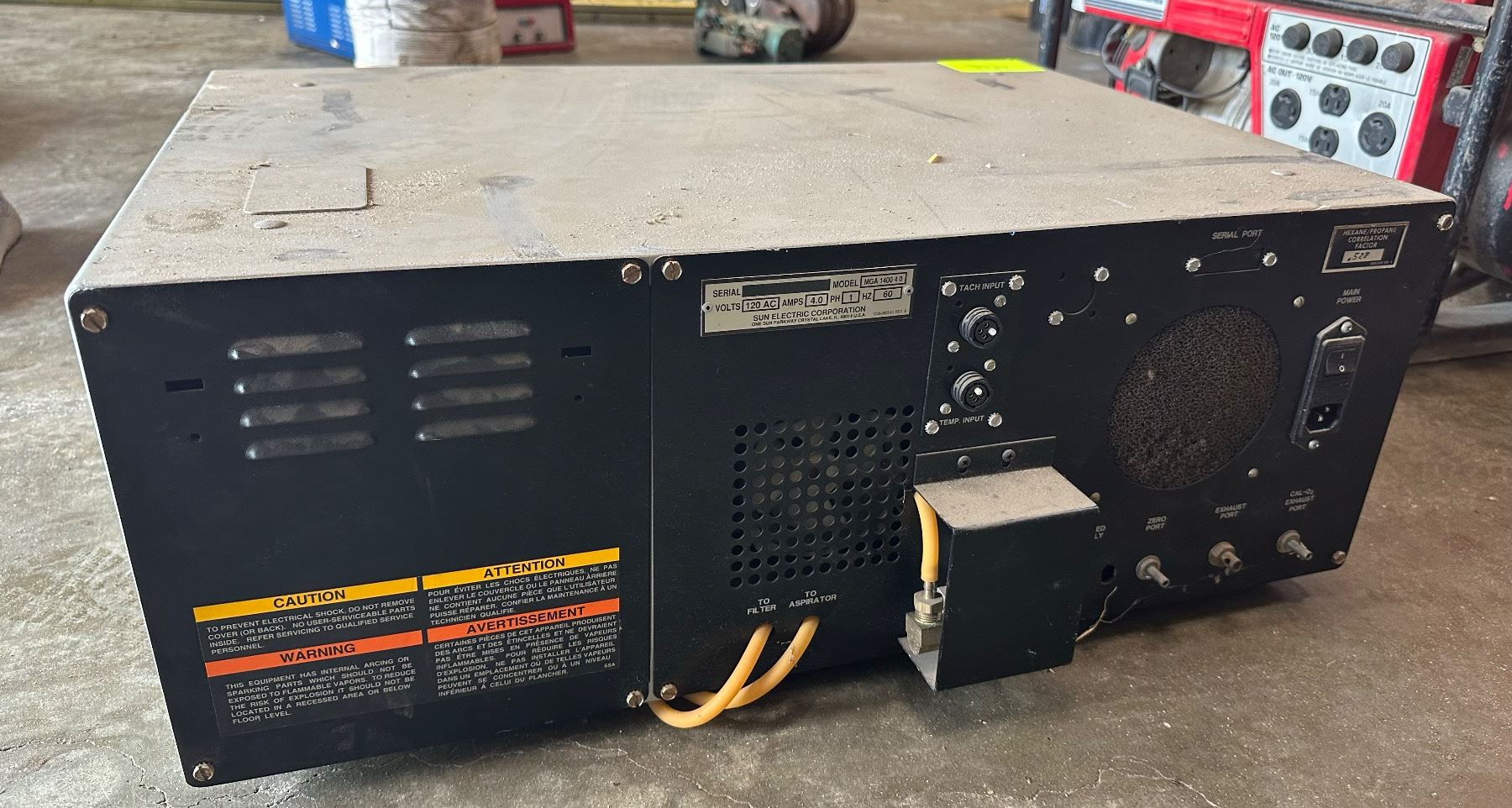 Modular Analyzer MGA1400 SUN MODULAR GAS ANALYZER