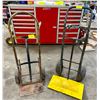 Image 1 : TWO-WHEEL HAND CARTS, LOT OF 2