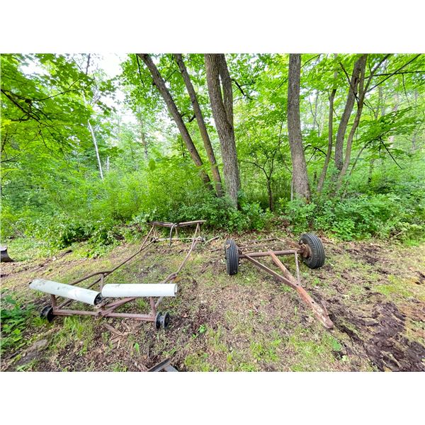 TRAILER FRAMES, LOT OF 2