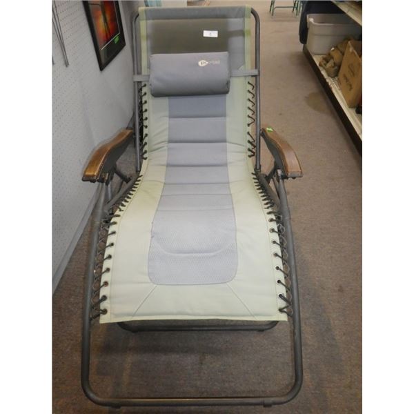 reclining lawn chair