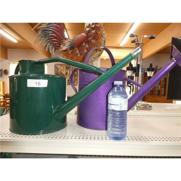 watering cans