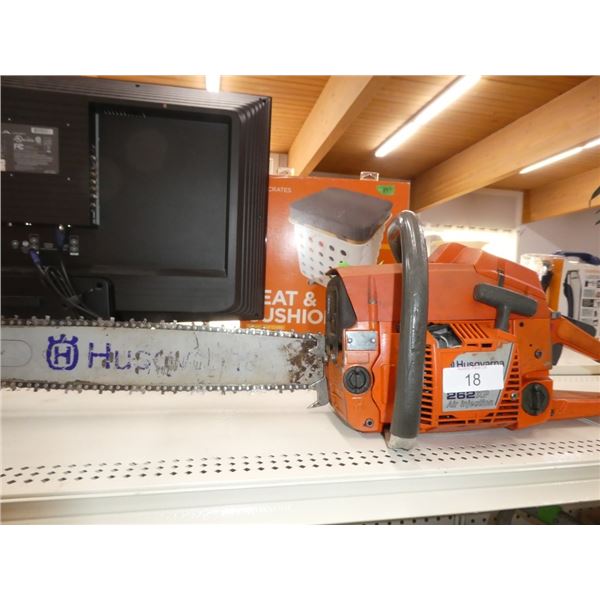 Husqvarna 262XP air injection chain saw