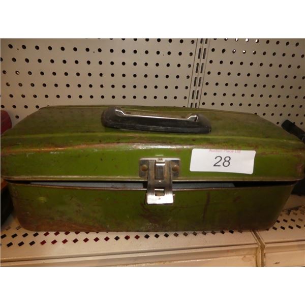 tool box w/ tools, socket set