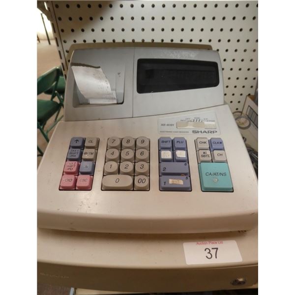Sharp electronic cash register