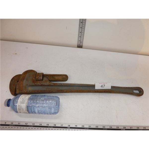 Ridgid heavy duty 24" pipe wrench